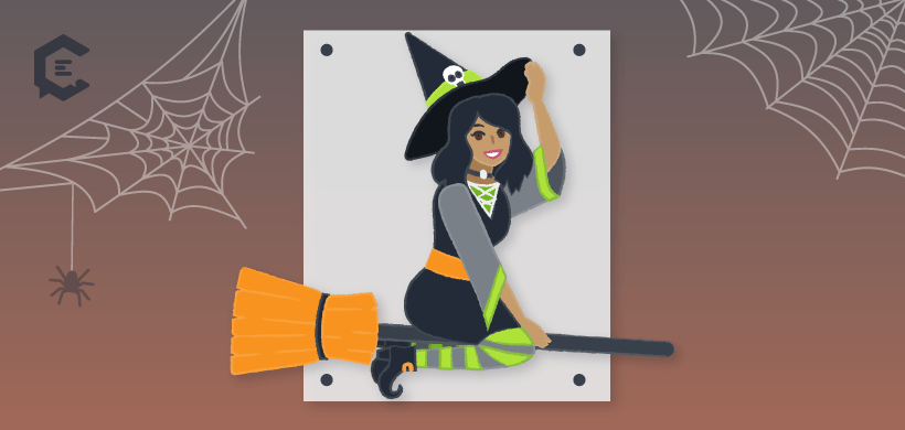 Unwrapping the illustration process, using a Halloween costume as an example.