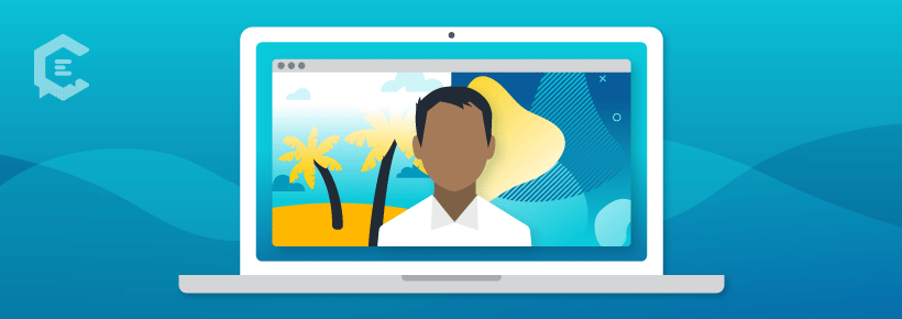 How to transform an in-person event into virtual: Reimagine your virtual background(s).