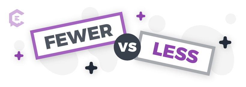 Fewer vs. less: What's the difference?